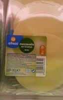 Mozzarella en lonchas