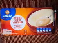Natillas sabor vainilla