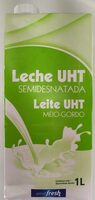 Leche semi desnatada