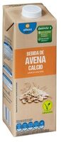 Bebida de avena calcio