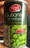 Guisantes al natural