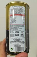 Aceitunas negras sin hueso
