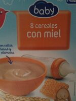 Papilla 8 cereales con miel