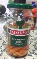 Zanahorias Baby aliñadas