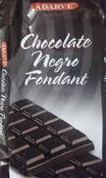 Chocolate negro fondant