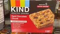 Dark Chocolate Chunk Granola Bars