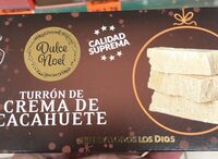 Turron de crema de cacahuete