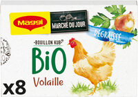 NESTLE MAGGI KUB Bouillon Bio Volaille Dégraissé 80g - 8 tablettes