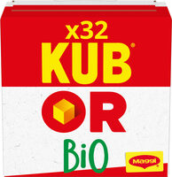 MAGGI Bouillon Kub Or 128g Bio - 16 Cubes