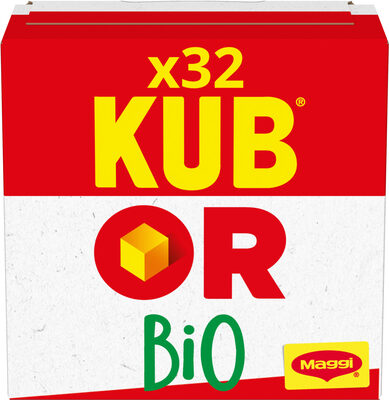 MAGGI Bouillon Kub Or 128g Bio - 16 Cubes