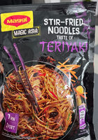 Stir-fried noodles taste of Teriyaki