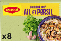 NESTLE MAGGI KUB Bouillon Ail et Persil 80g - 8 tablettes
