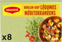 NESTLE MAGGI KUB Bouillon Légumes Méditérranéens 80g - 8 tablettes