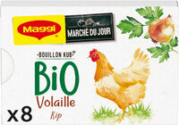 NESTLE MAGGI KUB Bouillon Bio Volaille 80g - 8 tablettes