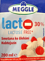 Smetana ke šlehání Lactose free