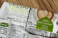 Vegan protein cappuccino