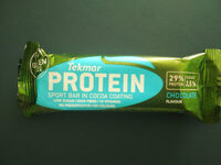 Sport bar in cocoa coating, chocolate flavour