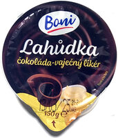 Lahůdka čokoláda-vaječný likér