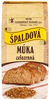 Špaldová múka celozrnná