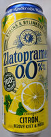 Zlatopramen Radler - Citrón, bezový květ, máta