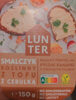 Smalczyk roślinny z tofu z cebulką