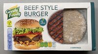 Beef burger style