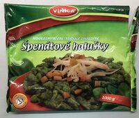 Špenátové halušky