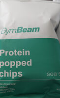 Protein popped chips