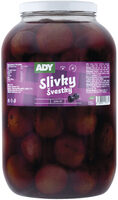 Slivky celé s kôstkou