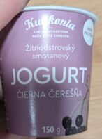 Žitnoostrovský Smotanový Jogurt Čierna Čerešňa