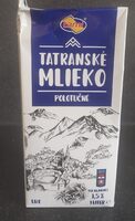 Tatranské Mlieko Polotučné