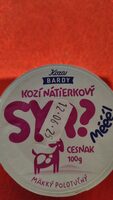 Kozí nátierkový syr cesnak