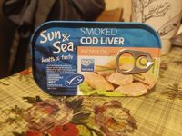 Smoked cod liver