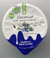 Veganský fermentovaný výrobek borůvka