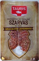 Vargányás ízű szalámi szarvas hússal