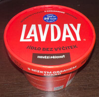 Instant soup with noodles from konjac powder. Beef flavour.