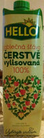 Jablečná šťáva čerstvě vylisovaná