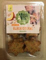BIO placičky ve tvaru hvězdiček z rýže, zeleniny a tofu