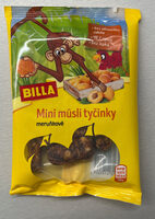 Mini musli tyčinky meruňkové