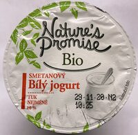 Bio smetanový jogurt bílý