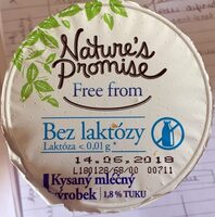 Kysaný mléčný výrobek bez laktózy