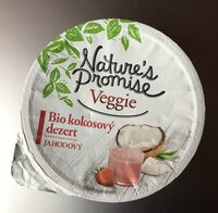 Bio kokosový dezert jahoda