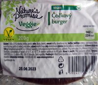 Čočkový burger