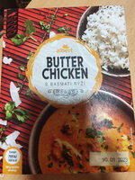 Butter chicken s basmati rýží