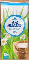 Mléko polotučné 1,5%