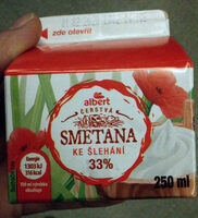 Smetana ke šlehání 33%