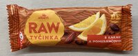 RAW tyčinka s kakaem a pomerančem