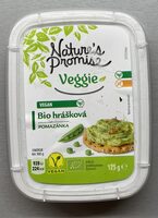 Bio hrášková pomazánka