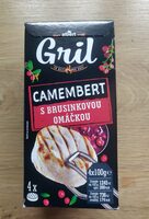 Camembert s brusinkovou omáčkou