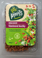 Hrachové slaninové kousky